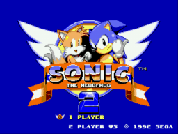 Sonic 2 - The Hybridization Project Title Screen